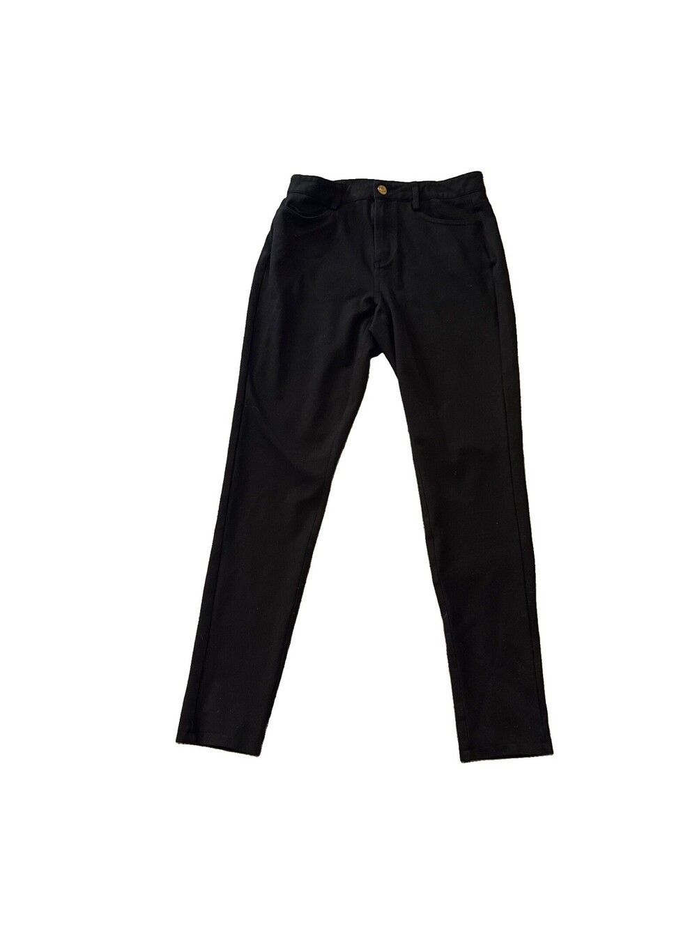 Michael Kors Women's Black Skinny Stretch Ponte Pants High Rise Size S